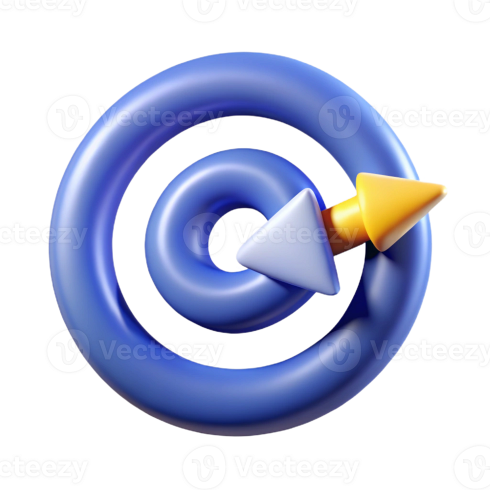 serene traditional Spinning Arrow with Circular Path Transparent authentic png
