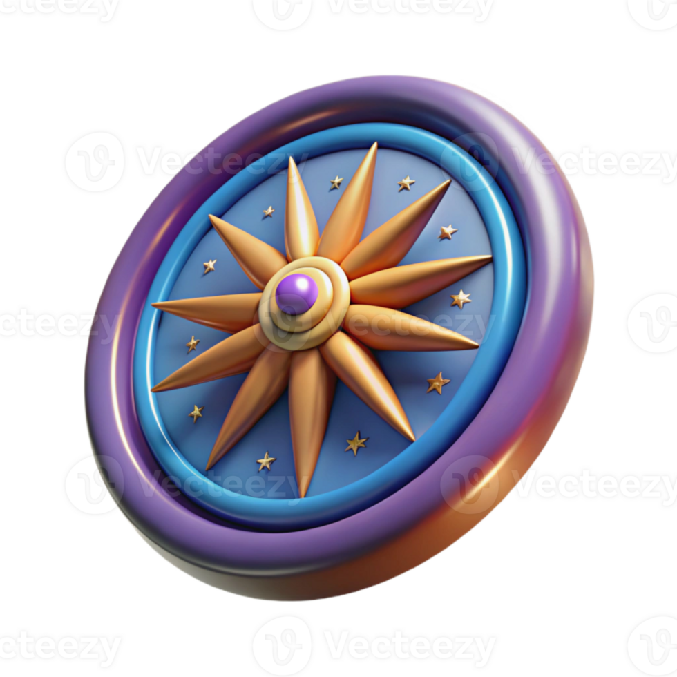 stunning traditional Spinning Cosmic Cartwheel Cutout with Starburst Effect premium png