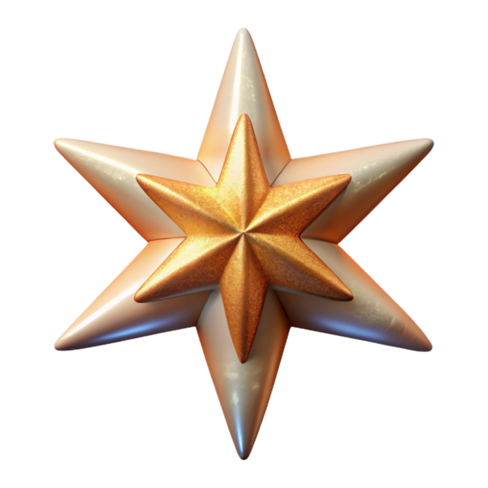 elegant abstract Star Cluster Bright Center Isolated Cutout authentic png