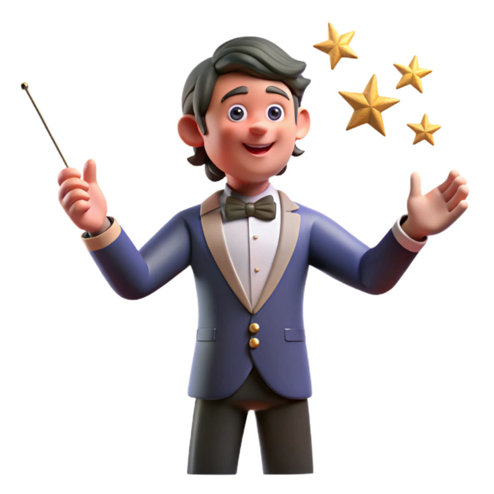 elegant creative Starlight Songstress Cutout Isolated Element Backlit png