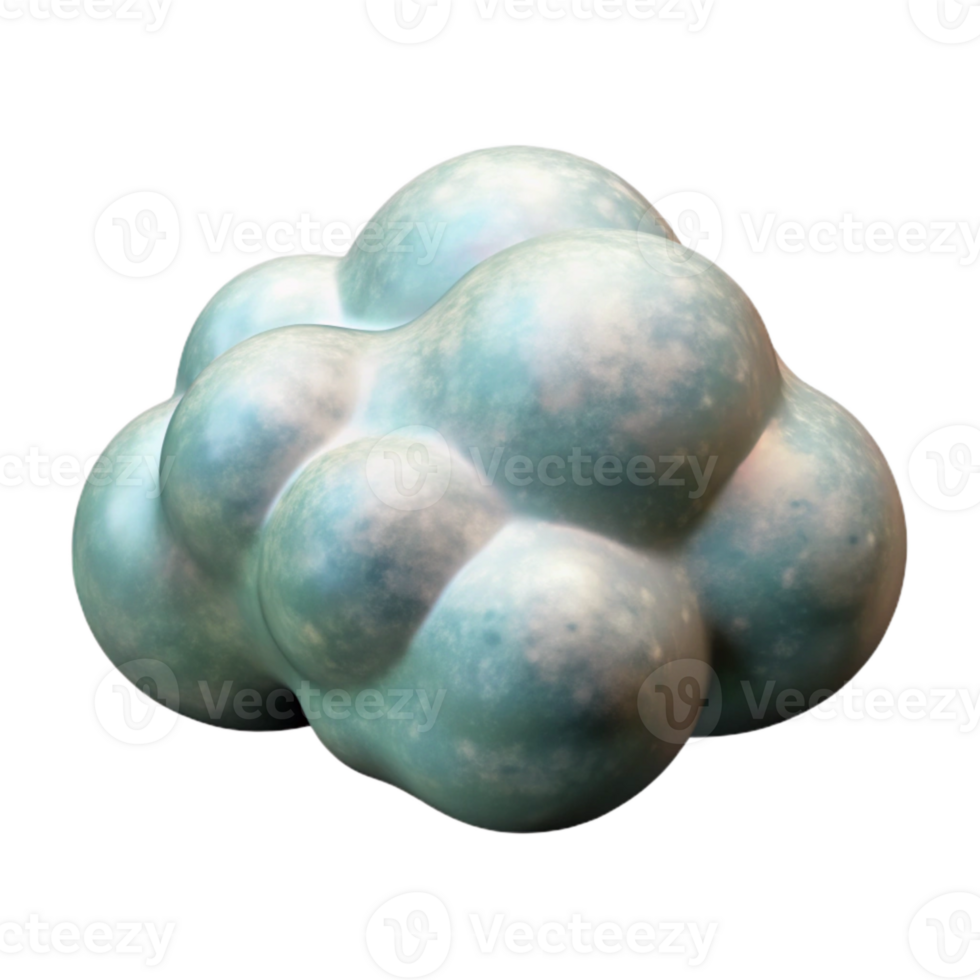 extraordinary rustic Stylized Cloud Isolated with Smooth Edges authentic png