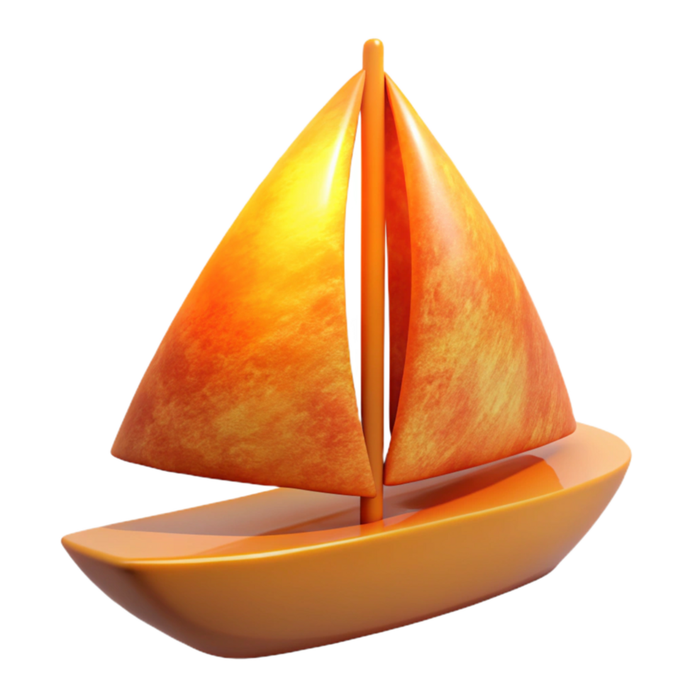 elegant vintage Sunset Sailboat Silhouette Cutout Tranquil Seascape exclusive png