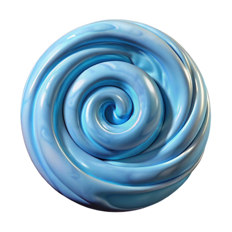 wonderful abstract Swirling Water Pattern Cutout with Transparent Background exclusive png