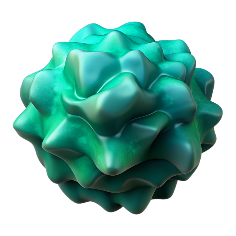 impressive classic Teal Green Fjord Isolated Fractal Cutout genuine png