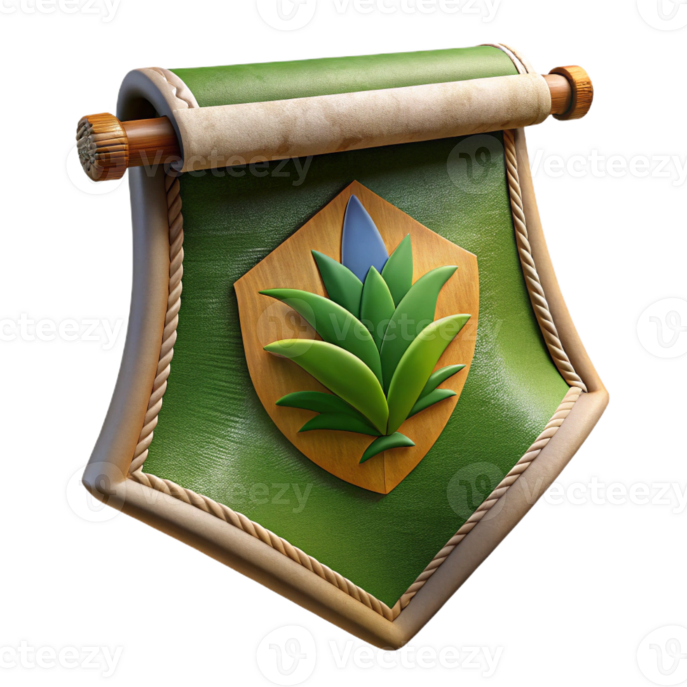 serene artistic Terraverde Tapestry Section Cutout with Frayed Edge exclusive png