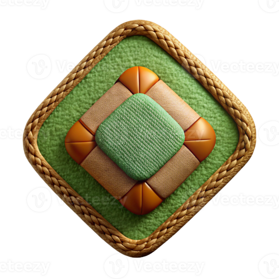 beautiful classic Terraverde Tapestry Texture Patchwork Cutout Transparent premium png