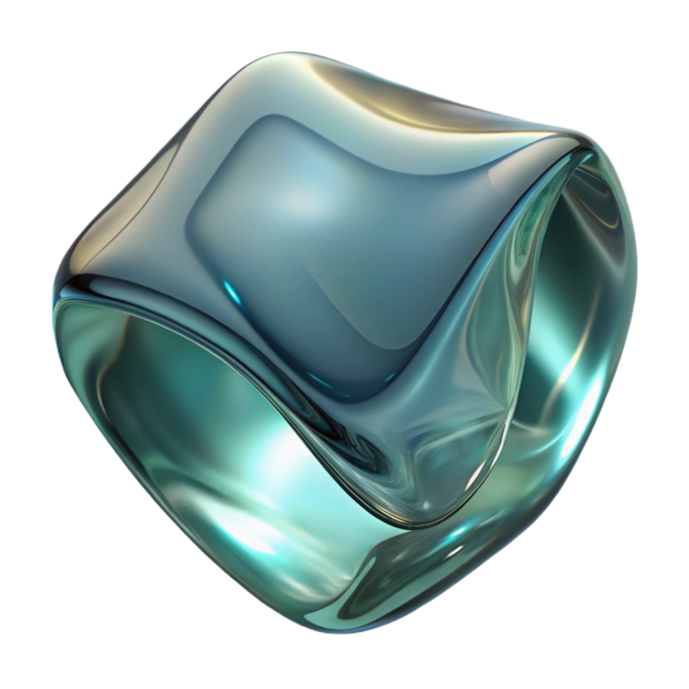 wonderful creative Transparent Glass Distortion Reflection Isolated Element original png