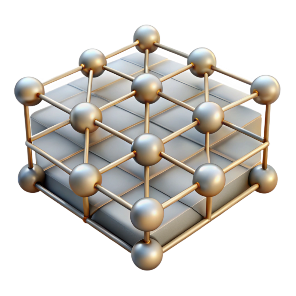 stunning creative Transparent Network Grid Perspective View Isolated detailed png