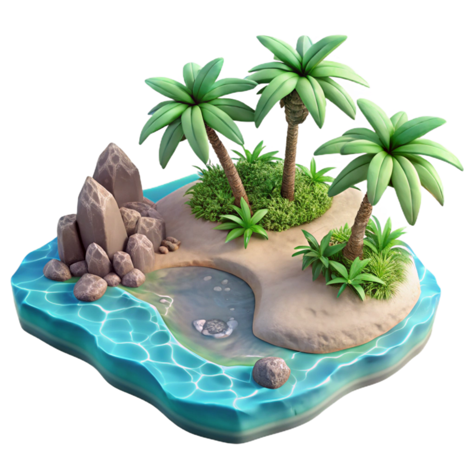 extraordinary abstract Tropical Beach Isolated Colorful Shifting Tides Aerial View original png
