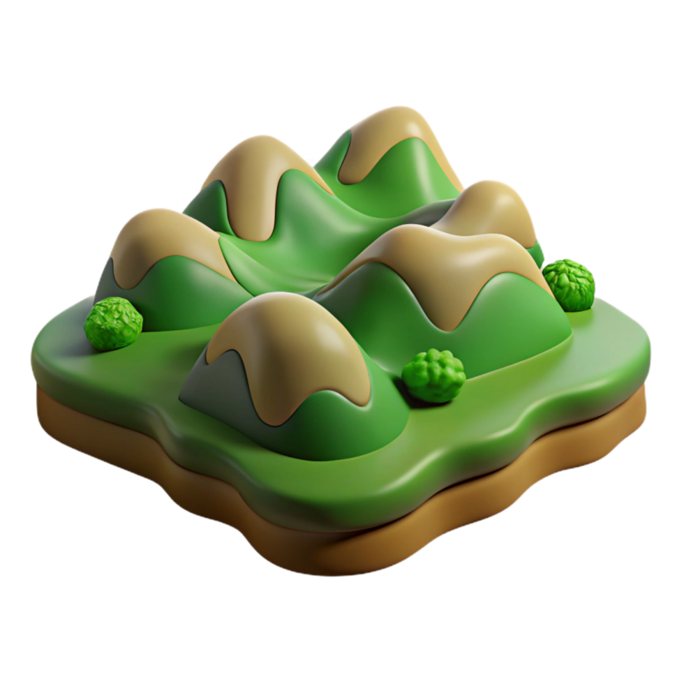 impressive vintage Verdant Hills Transparent Background Terra Verde Terrain Cutout detailed png