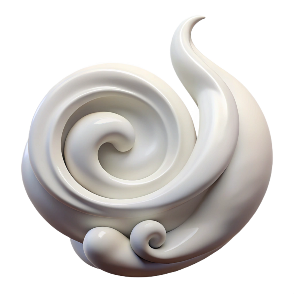 impressive rustic White Vapor Swirls Isolated Element with Graceful Movement authentic png