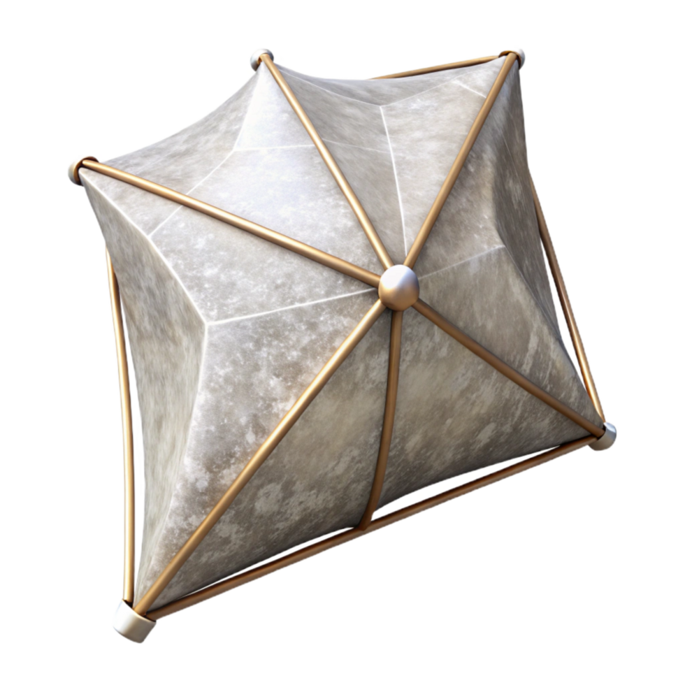 extraordinary classic White Solar Sail Transparent Isolated in Space high quality png