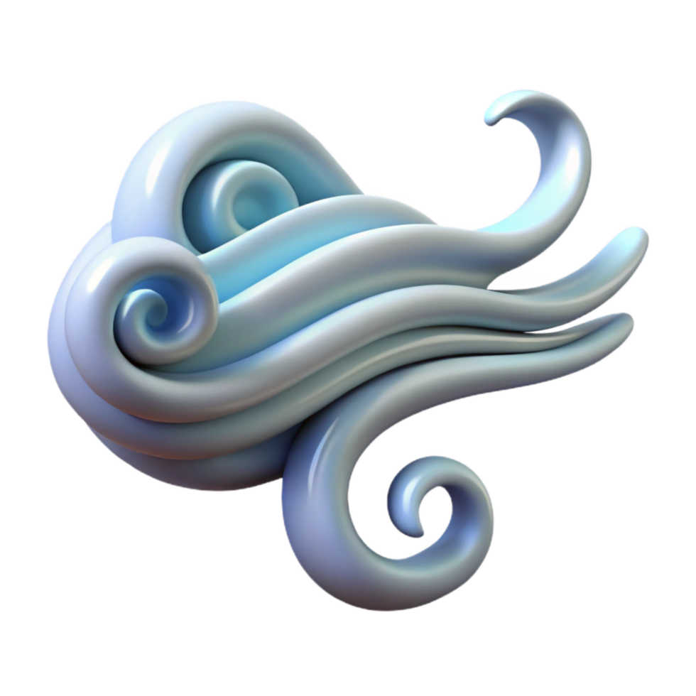 serene rustic Wind Flow Visualization Streamlines Cutout authentic png