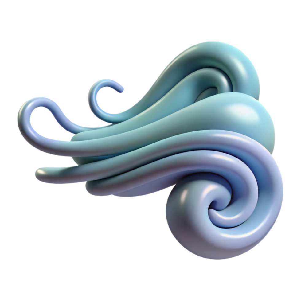 dramatic classic Wind Flow Visualization Streamlines Cutout high quality png