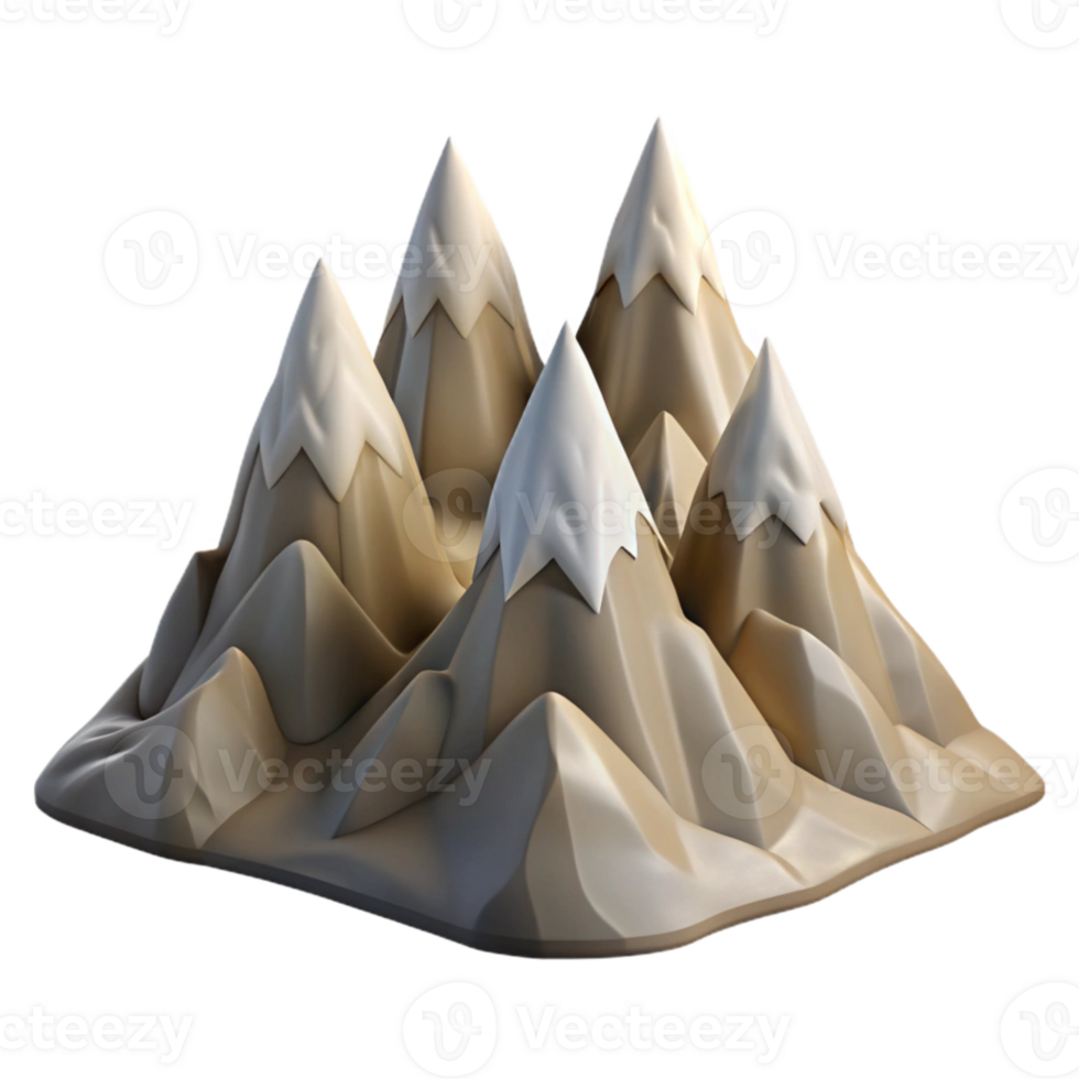serene traditional Windswept Peaks Transparent Cutout high quality png