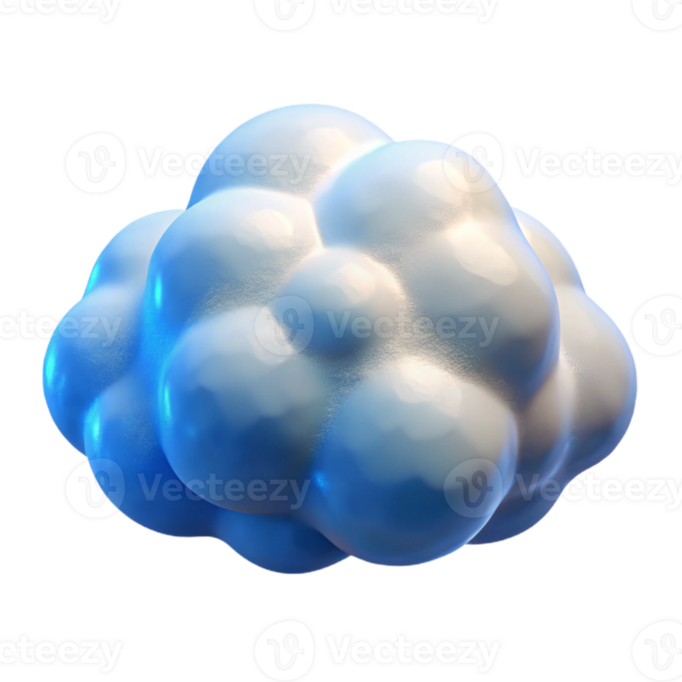 beautiful contemporary Wispy Nimbus Cloud Transparent Background with Blue Sky exclusive png