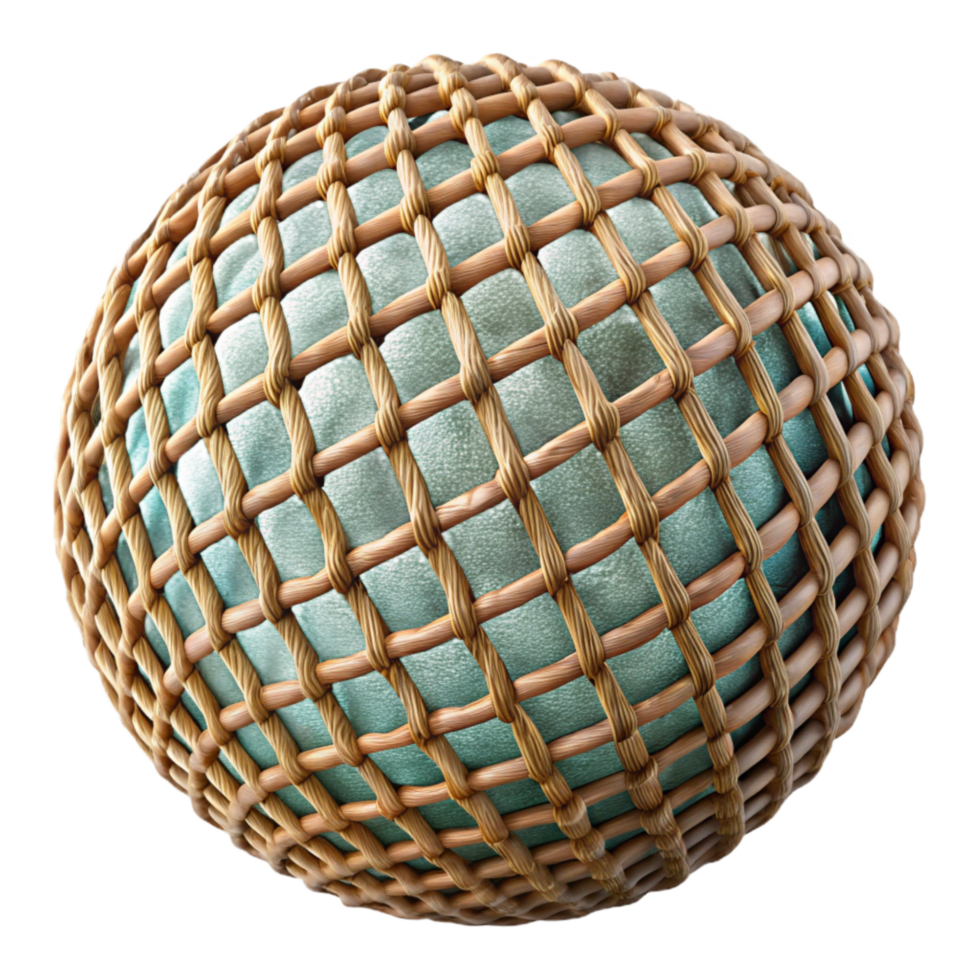 stunning traditional Woven Netting Transparent Background Subtle Hues authentic png