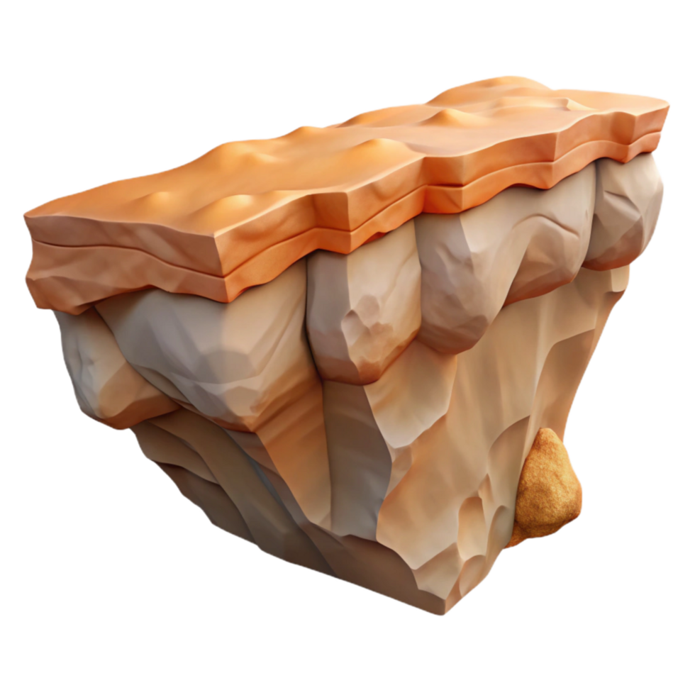 stunning modern Zephyr Zone Cliff Face with Detailed Textures Isolated genuine png