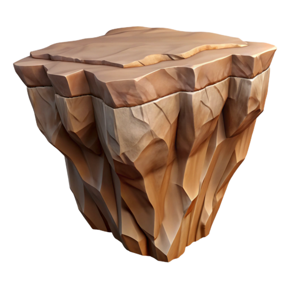 vibrant abstract Zephyr Zone Cliff Face with Detailed Textures Isolated png