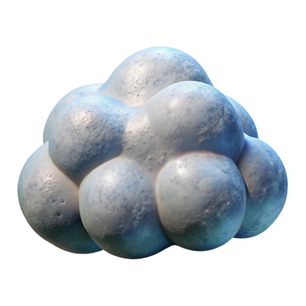 vibrant creative Zephyr Zone Cloud Formation Isolated Element White Puffy Clouds exclusive png