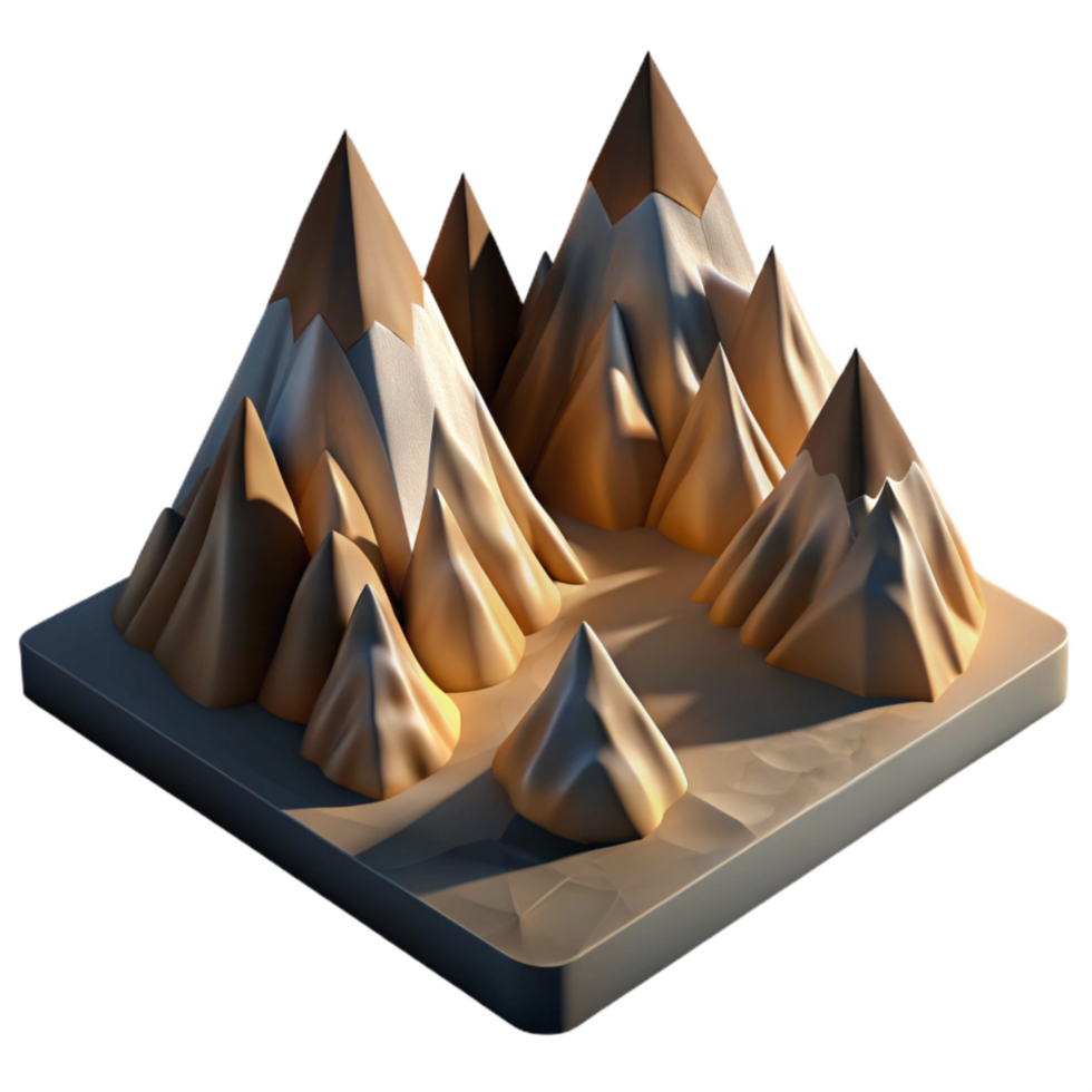 beautiful creative Zephyr Zone Mountain Pass Transparent Isolated high resolution png