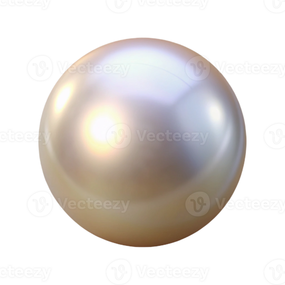 picturesque exemplary A single, perfect pearl with Transparent Background png