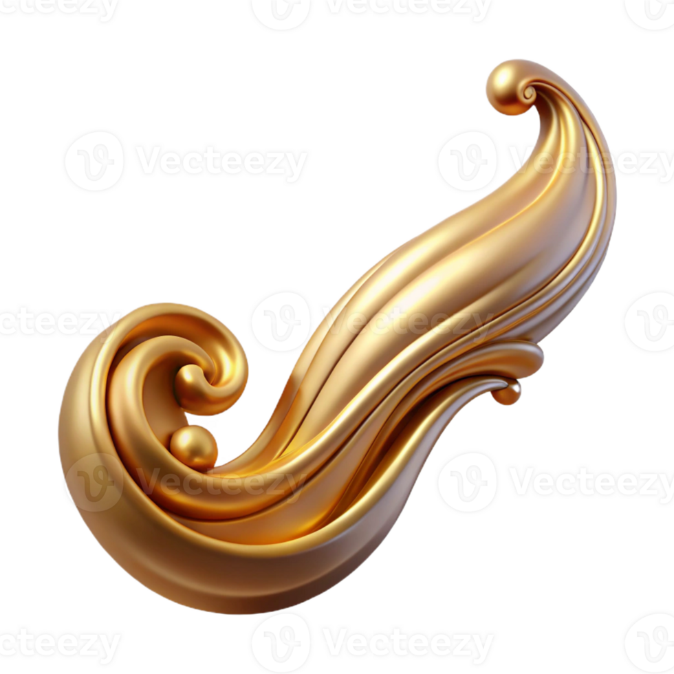 impressive nordic Ultra-detailed, concept art style isolated cutout of an Art Nouveau stylized whiplash curve, ornate, elegant, flowing, with Transparent Background high resolution png