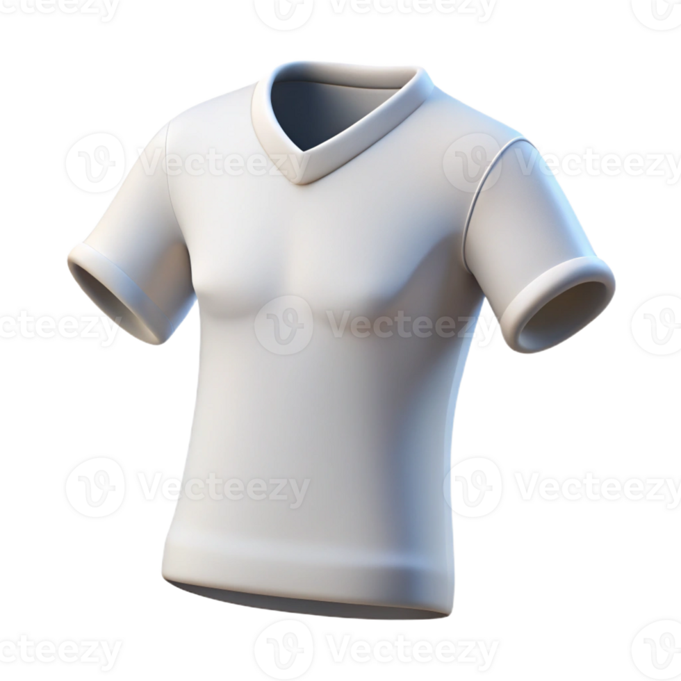 vibrant impressionist Concept art style, isolated cutout of a single white cotton t-shirt folded with Transparent Background precision png