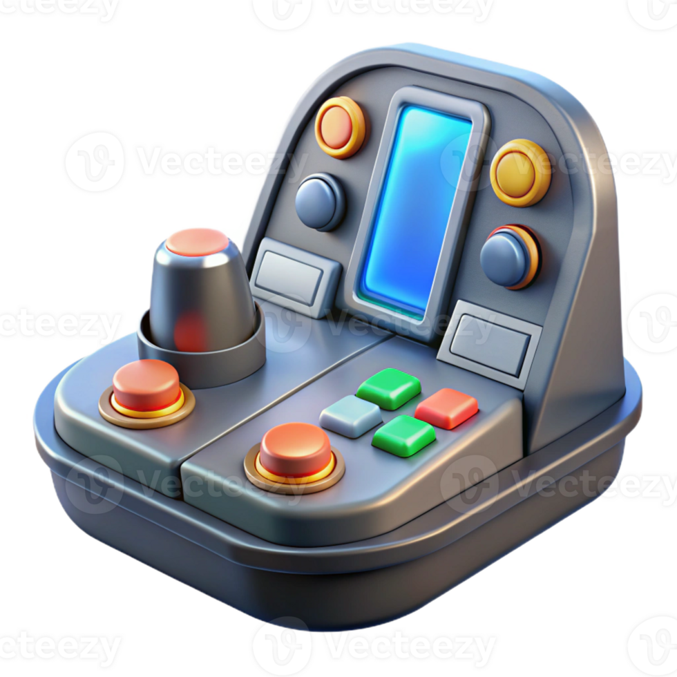 tranquil radiant Spaceship cockpit control panel with illuminated buttons and levers with Transparent Background top-tier png