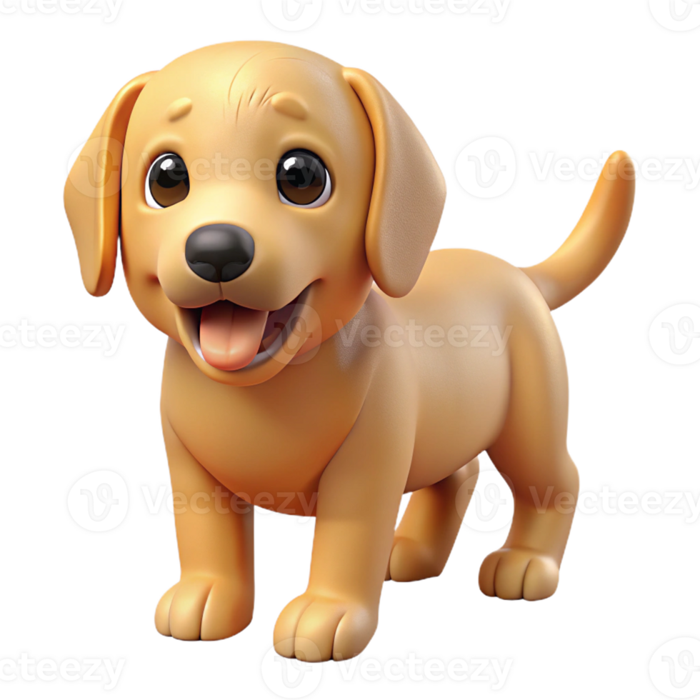 gorgeous melancholic tropical A playful golden retriever puppy with Transparent Background top-tier png