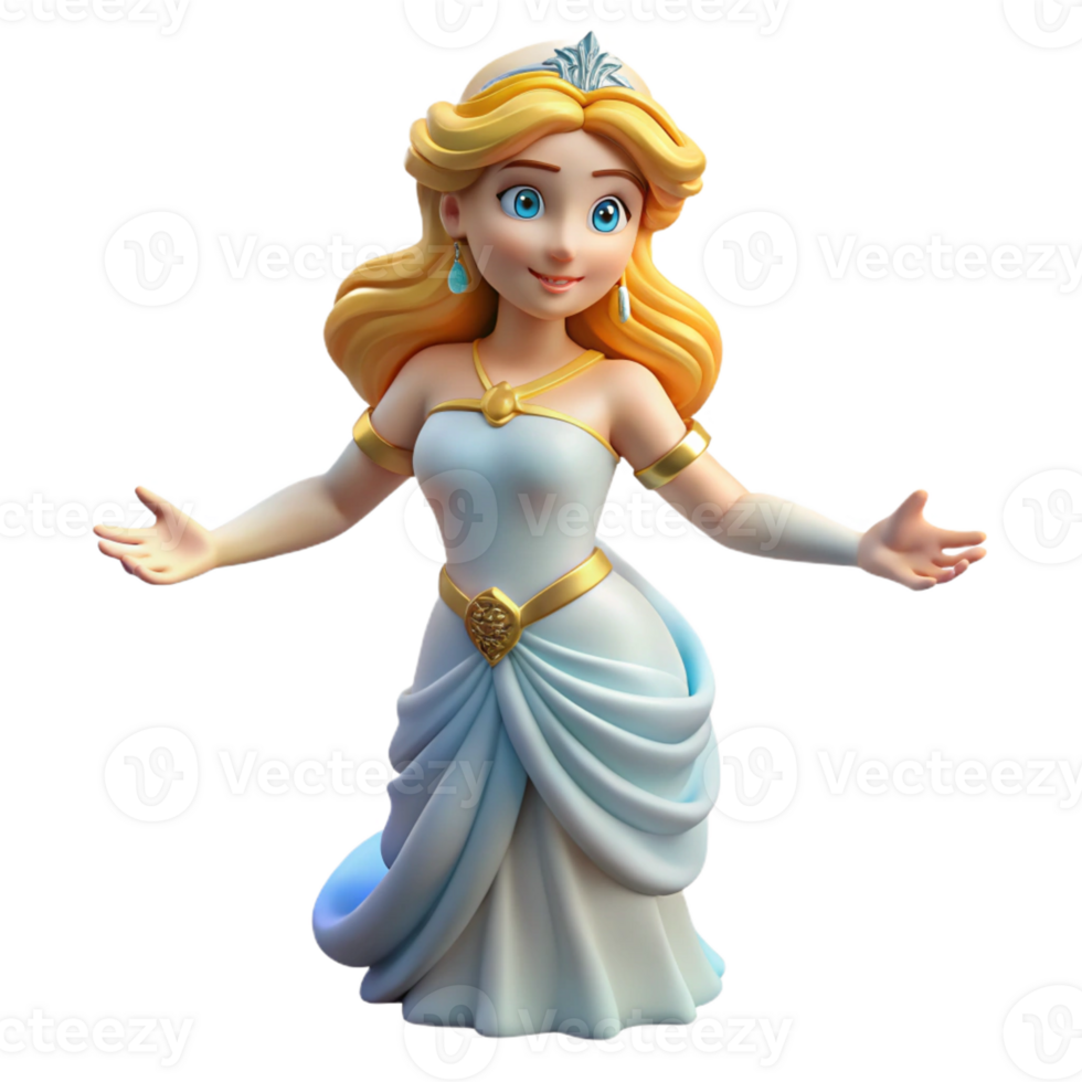 peaceful enchanting Aphrodite, Goddess of Love and Beauty, graceful pose, with Transparent Background genuine png