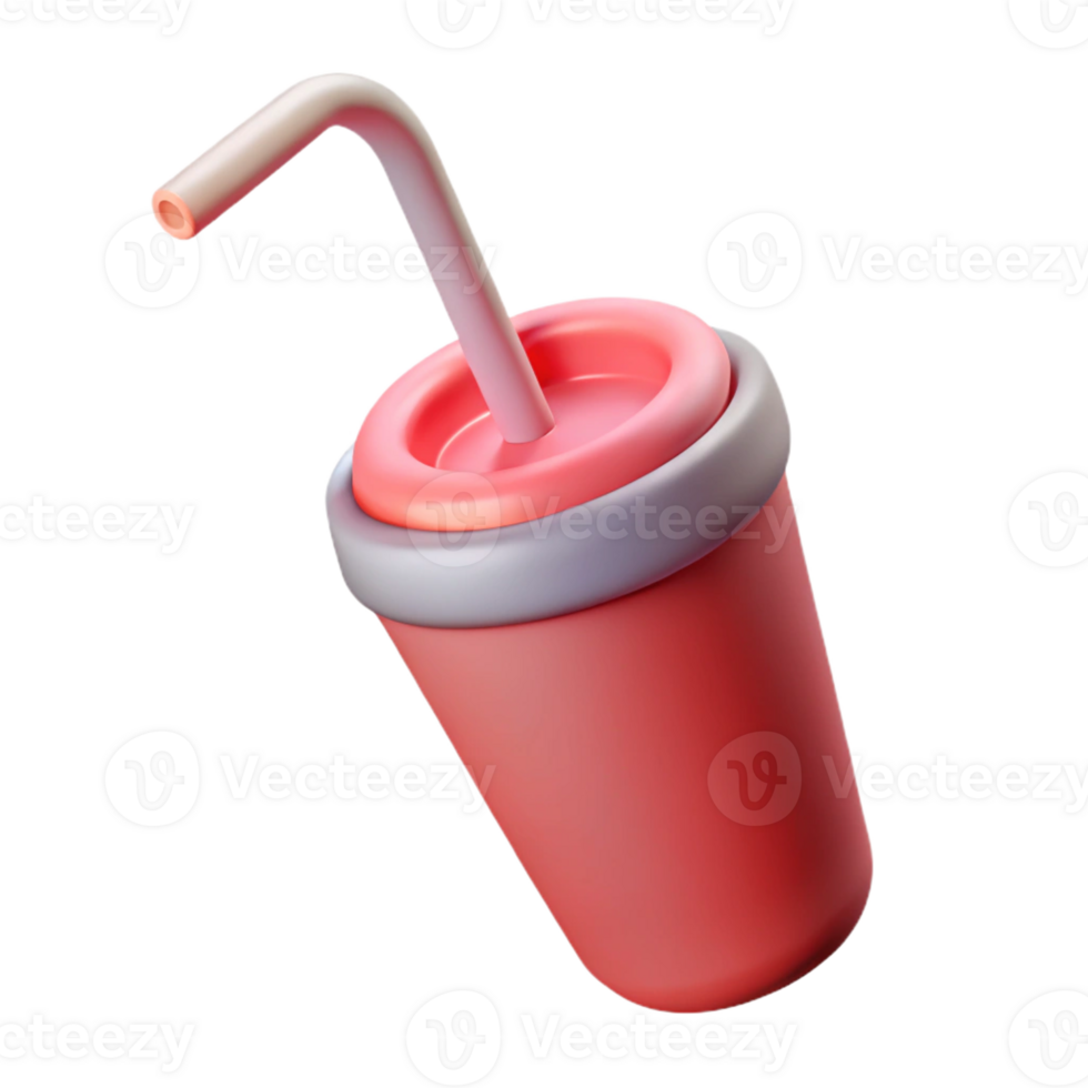 radiant coveted Photorealistic, ultra-detailed isolated cutout of a single drinking straw Isolated cutout with Transparent Background png