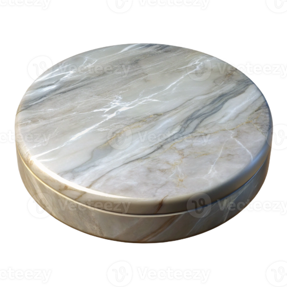 intense striking Marble countertop, polished, with Transparent Background premium png