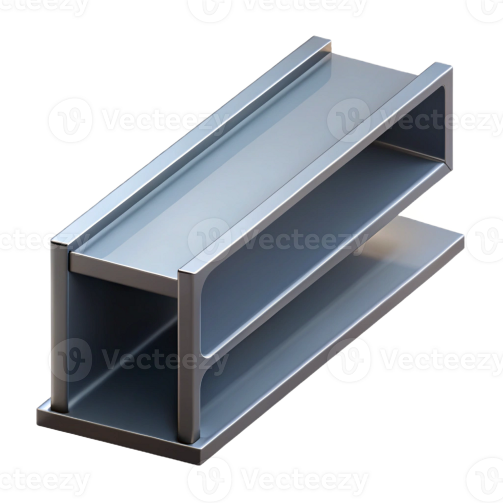 celebrated retro Steel beam, I-beam, with Transparent Background luxury png