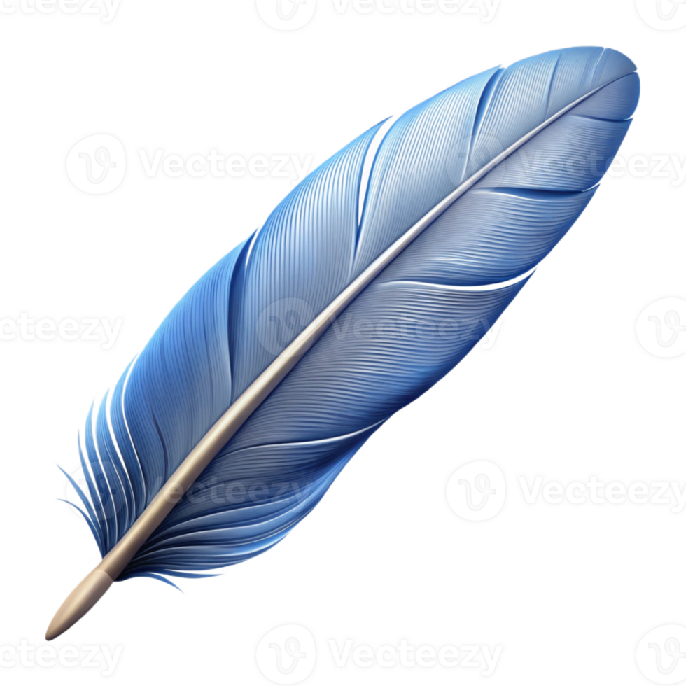 ethereal exquisite A floating feather, light and airy, with intricate details with Transparent Background refined png