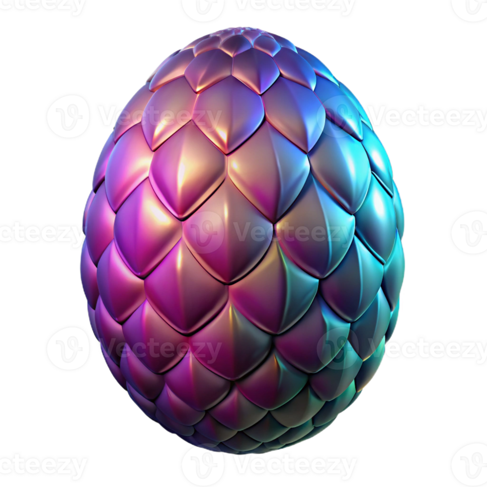 immaculate coastal A fierce dragon egg, scales shimmering, emitting a faint glow with Transparent Background exclusive png