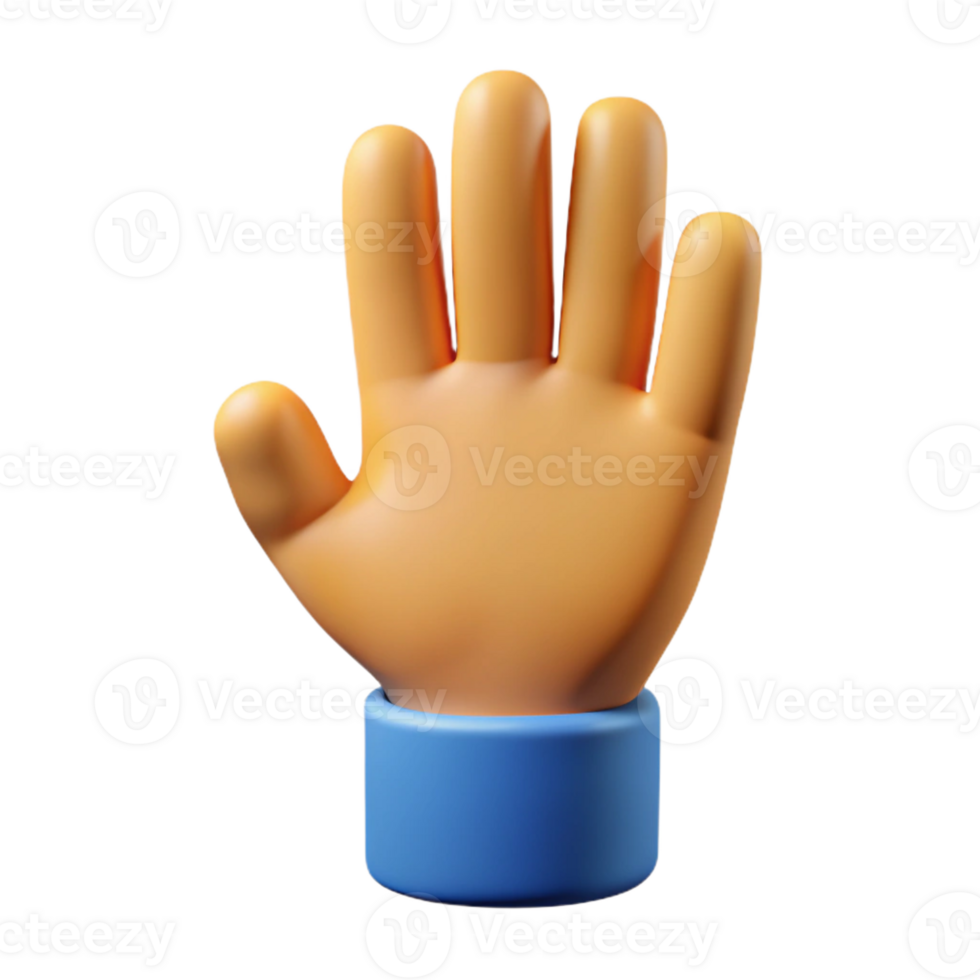 majestic inspired A single, stylized human hand reaching upwards with Transparent Background png
