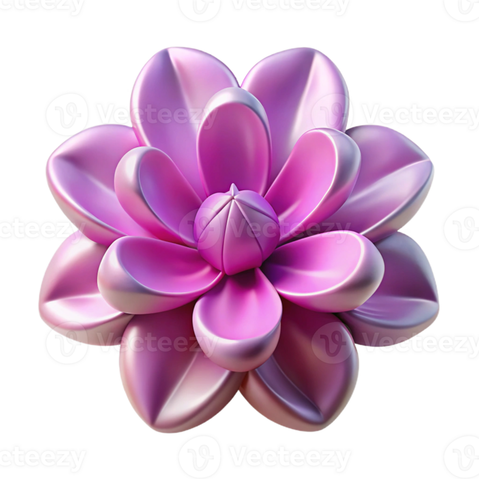 immaculate futuristic Photorealistic, ultra-detailed isolated cutout of a single flower petal Isolated cutout with Transparent Background precision png