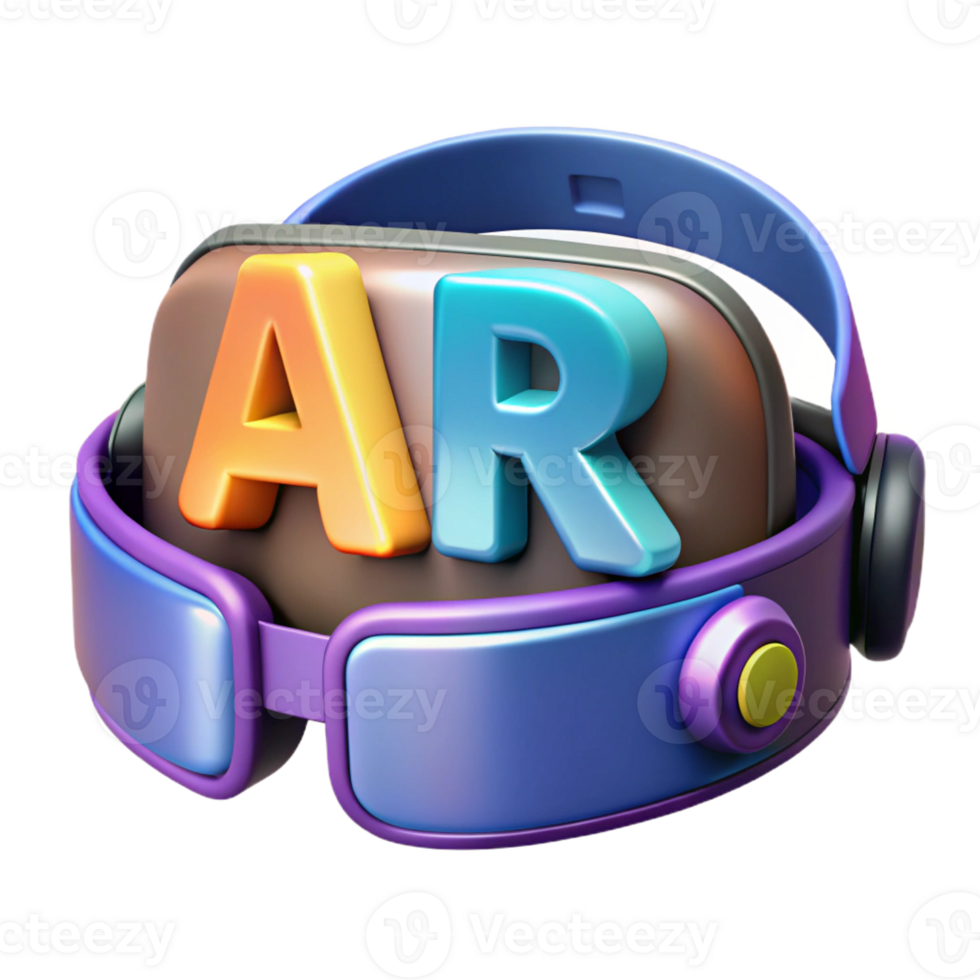 distinguished urban Augmented reality AR headset, interactive technology, with Transparent Background gallery standard png