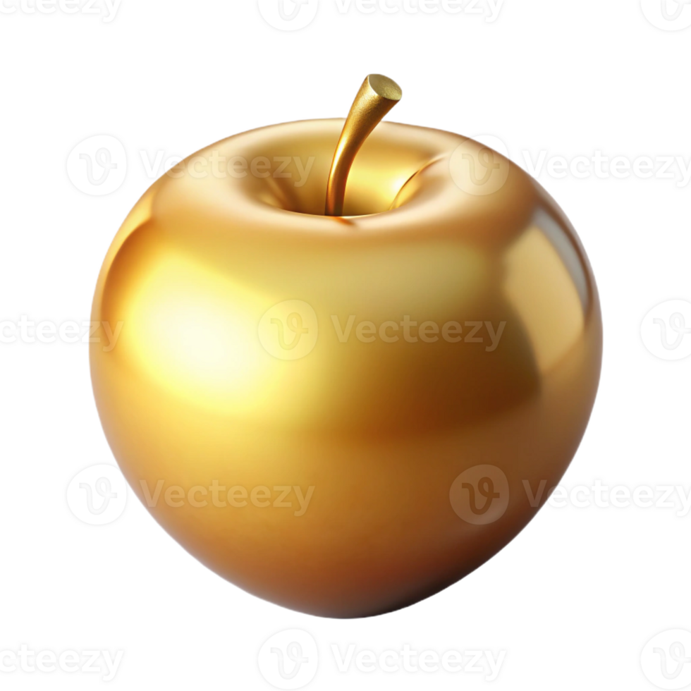 exceptional avant-garde Golden Apple of Discord with Transparent Background top-tier png