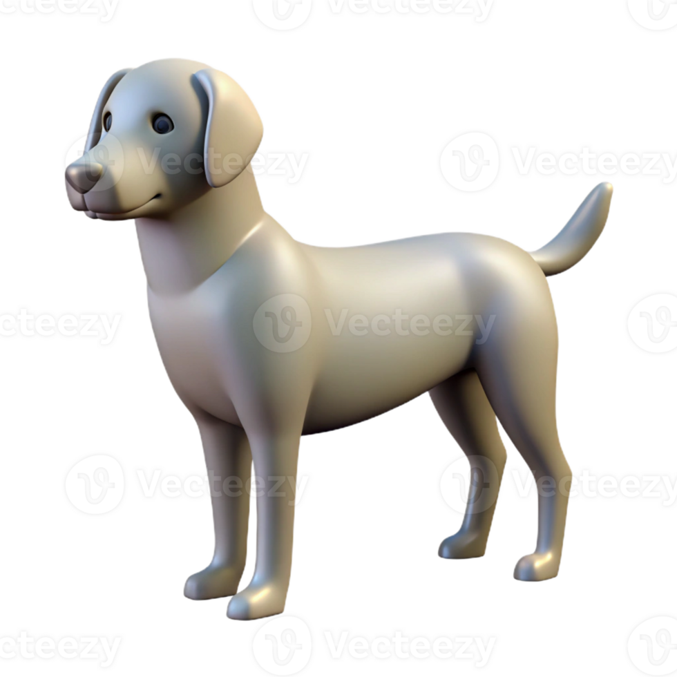 radiant classic A stylized dog silhouette with playful posture with Transparent Background museum quality png