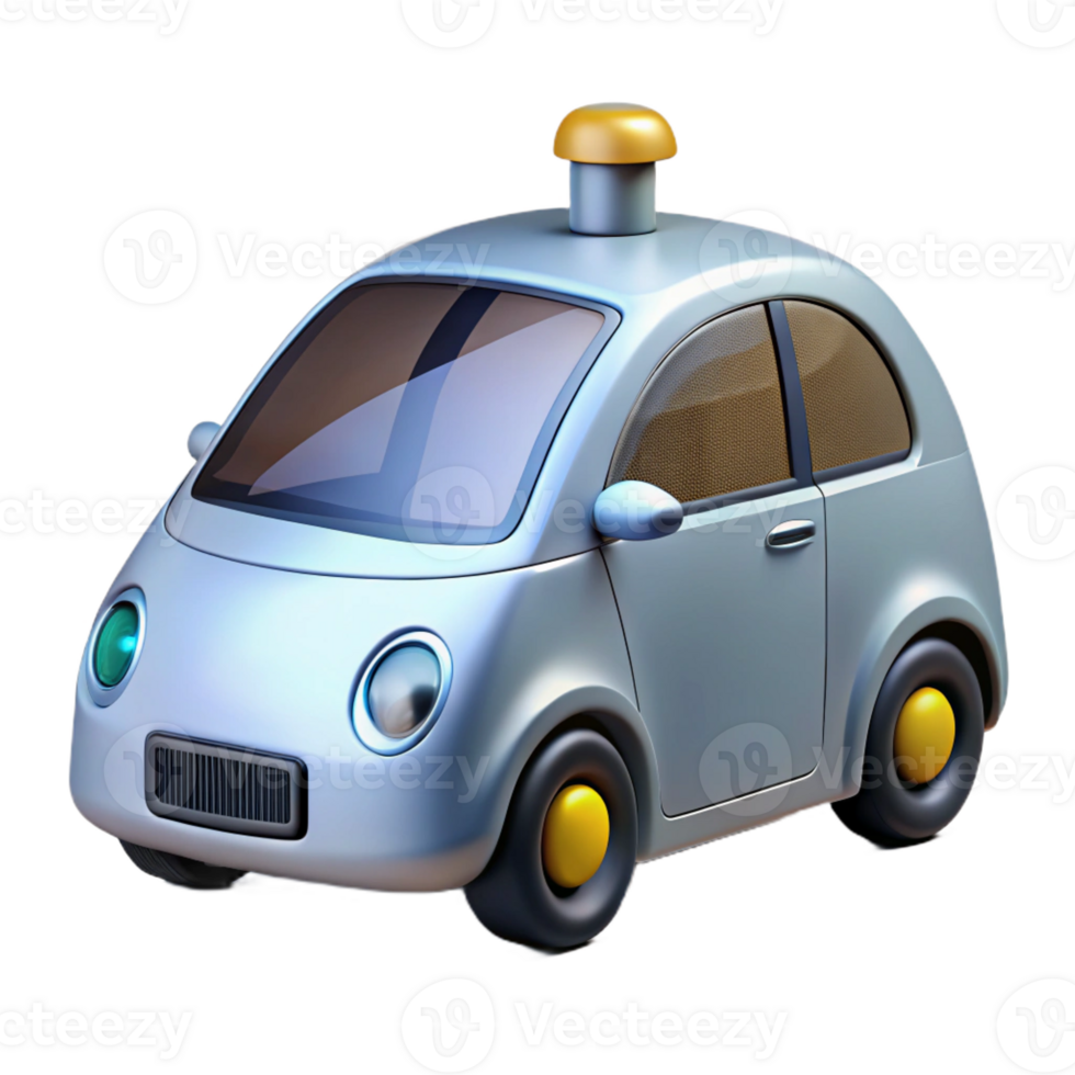 intense striking Transportation technology self-driving car, autonomous vehicle, with Transparent Background gallery standard png