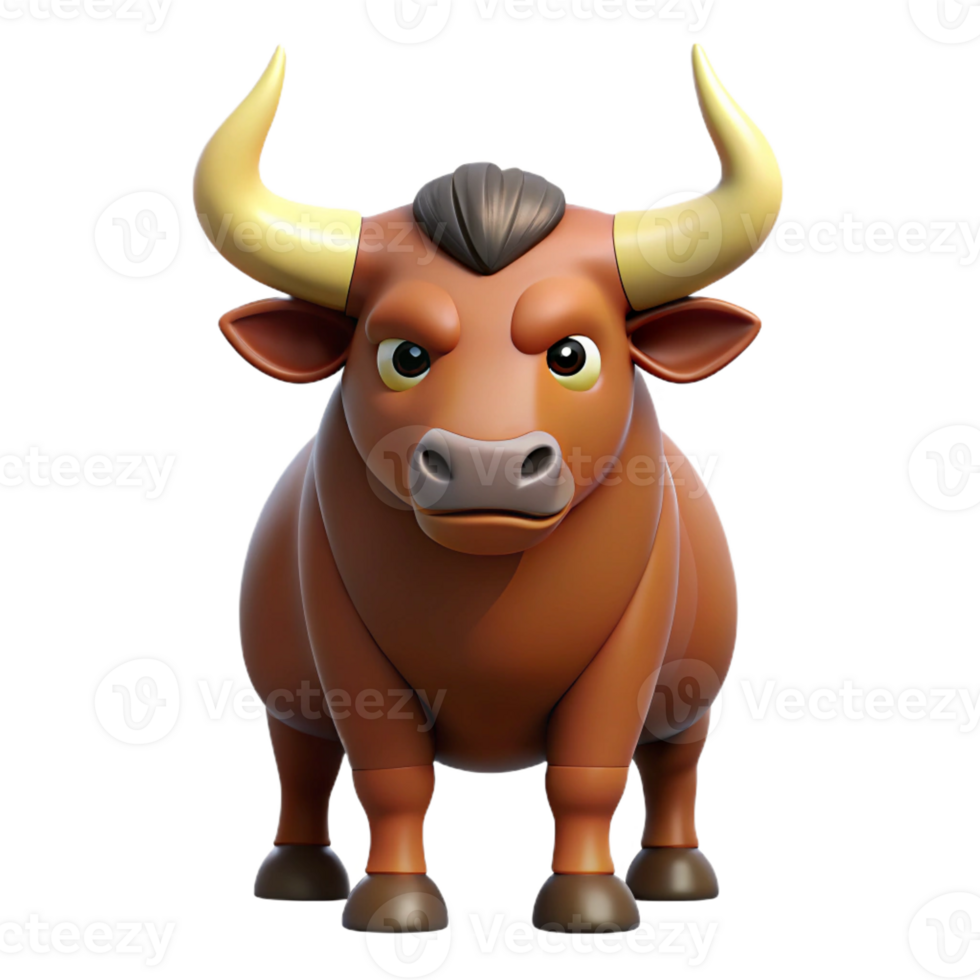 majestic timeless Minotaur, bull-headed monster, with Transparent Background png
