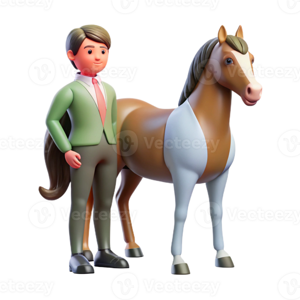 stunning calm creative Centaur, half-human, half-horse, with Transparent Background 8K png