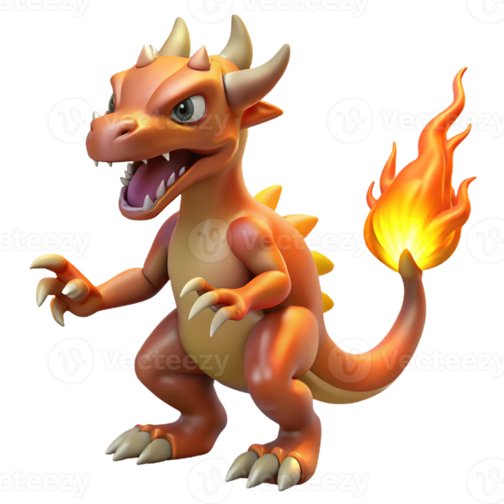 immaculate dynamic creative Chimera, fire-breathing hybrid creature, with Transparent Background gallery standard png