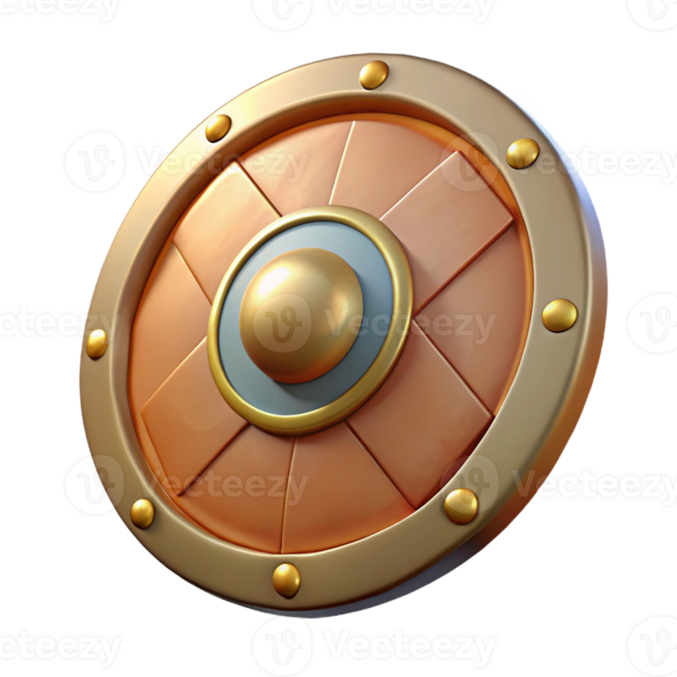 melancholic stunning Aegis shield, Athena's shield, with Transparent Background flawless png