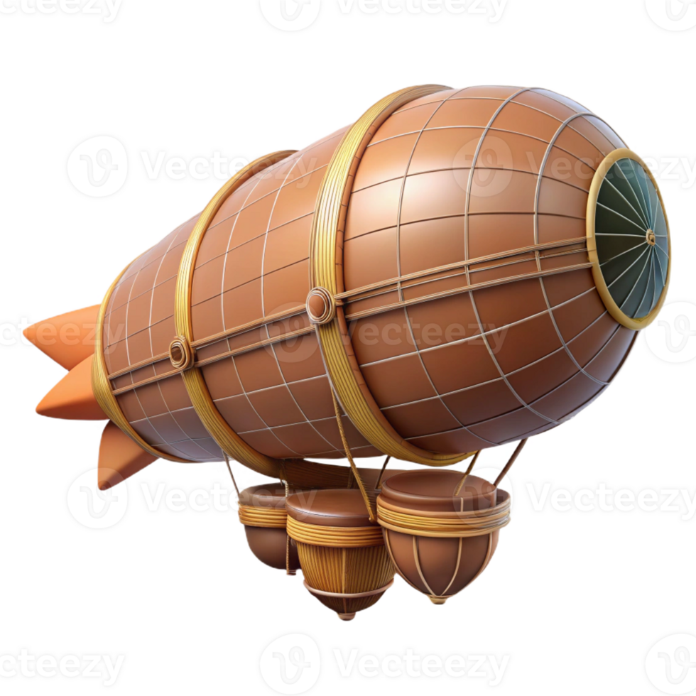 glorious sought-after Steampunk airship blueprint scroll, rolled and tied with Transparent Background png