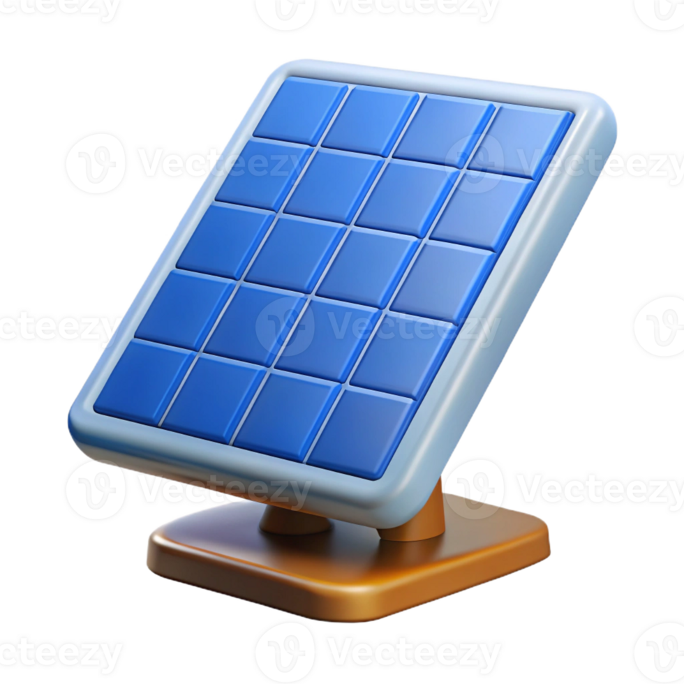wonderful art deco Solar panel with Transparent Background precision png