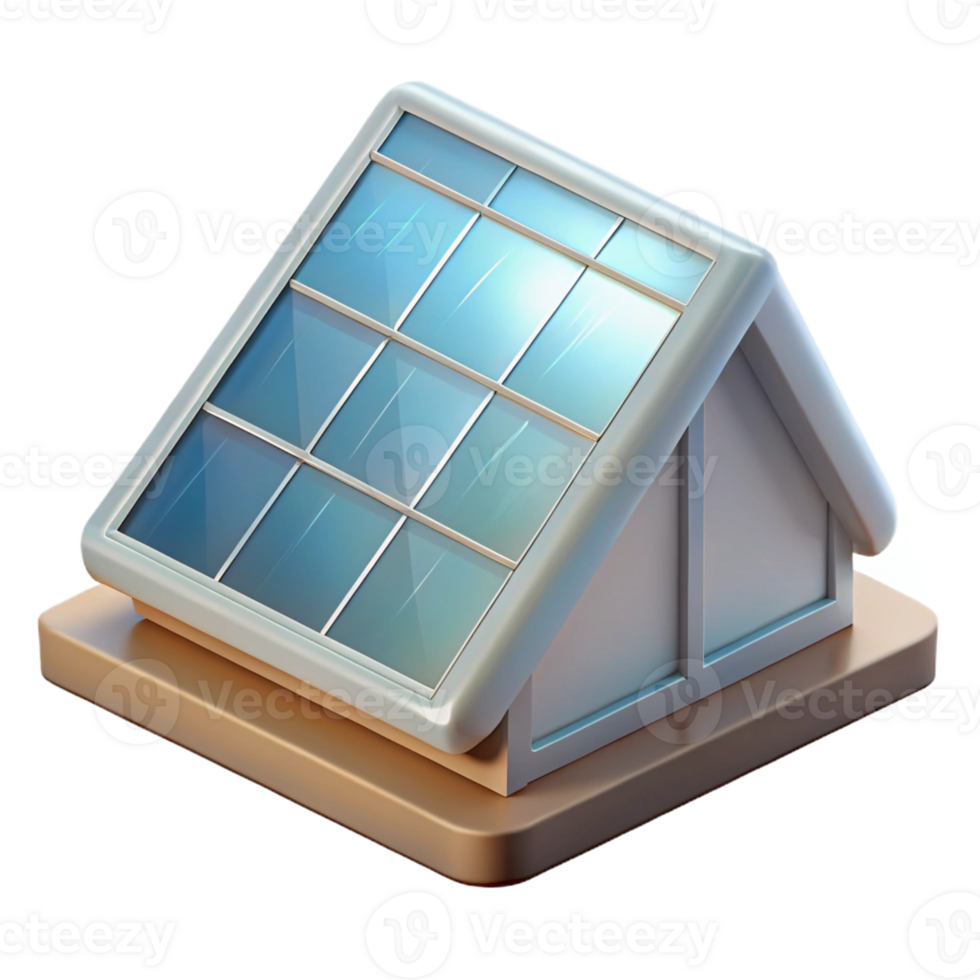 fascinating renaissance Concept art style isolated cutout of a solar-powered, transparent roof shingle with Transparent Background authentic png
