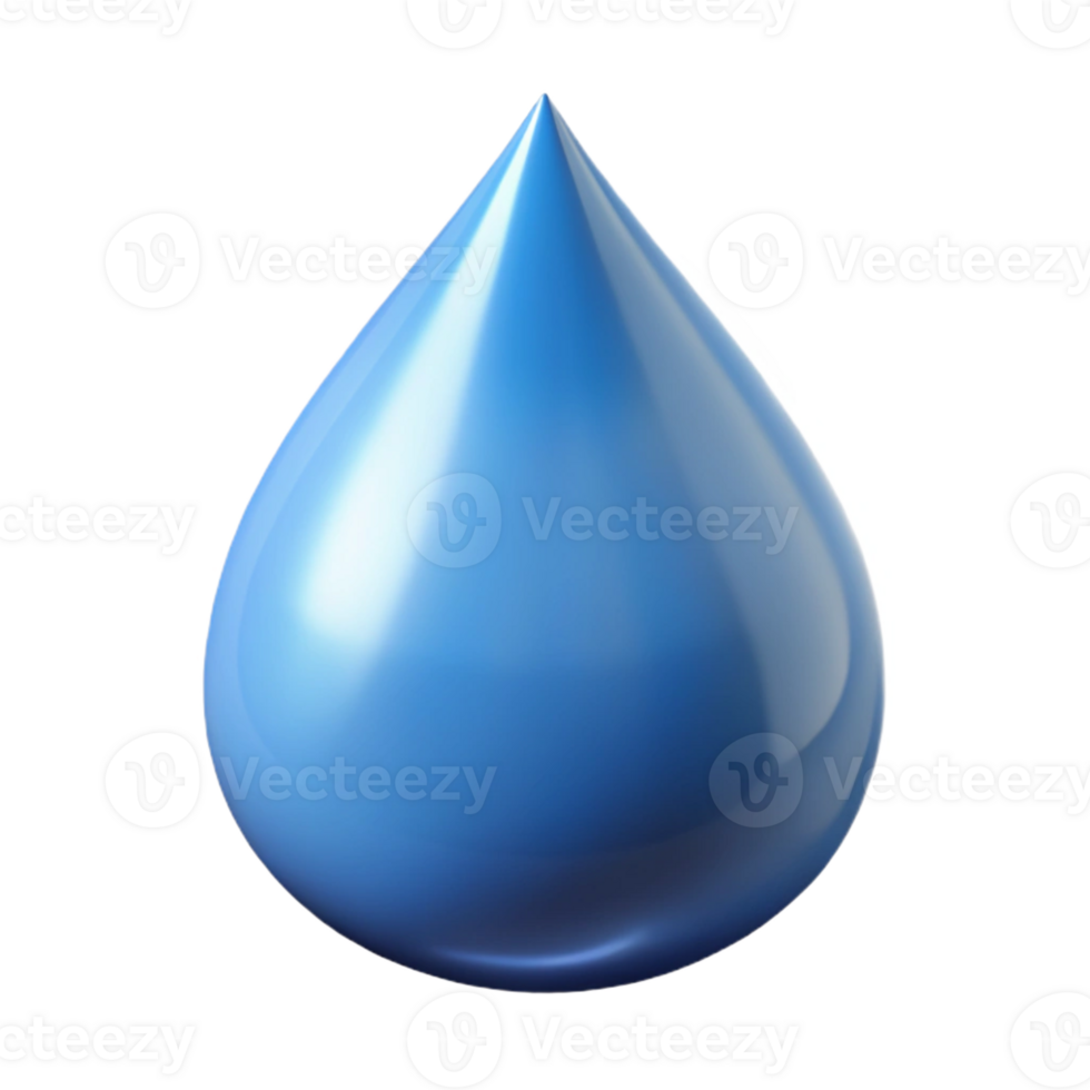 melancholic breathtaking A single drop of water, macro photography, abstract with Transparent Background exclusive png